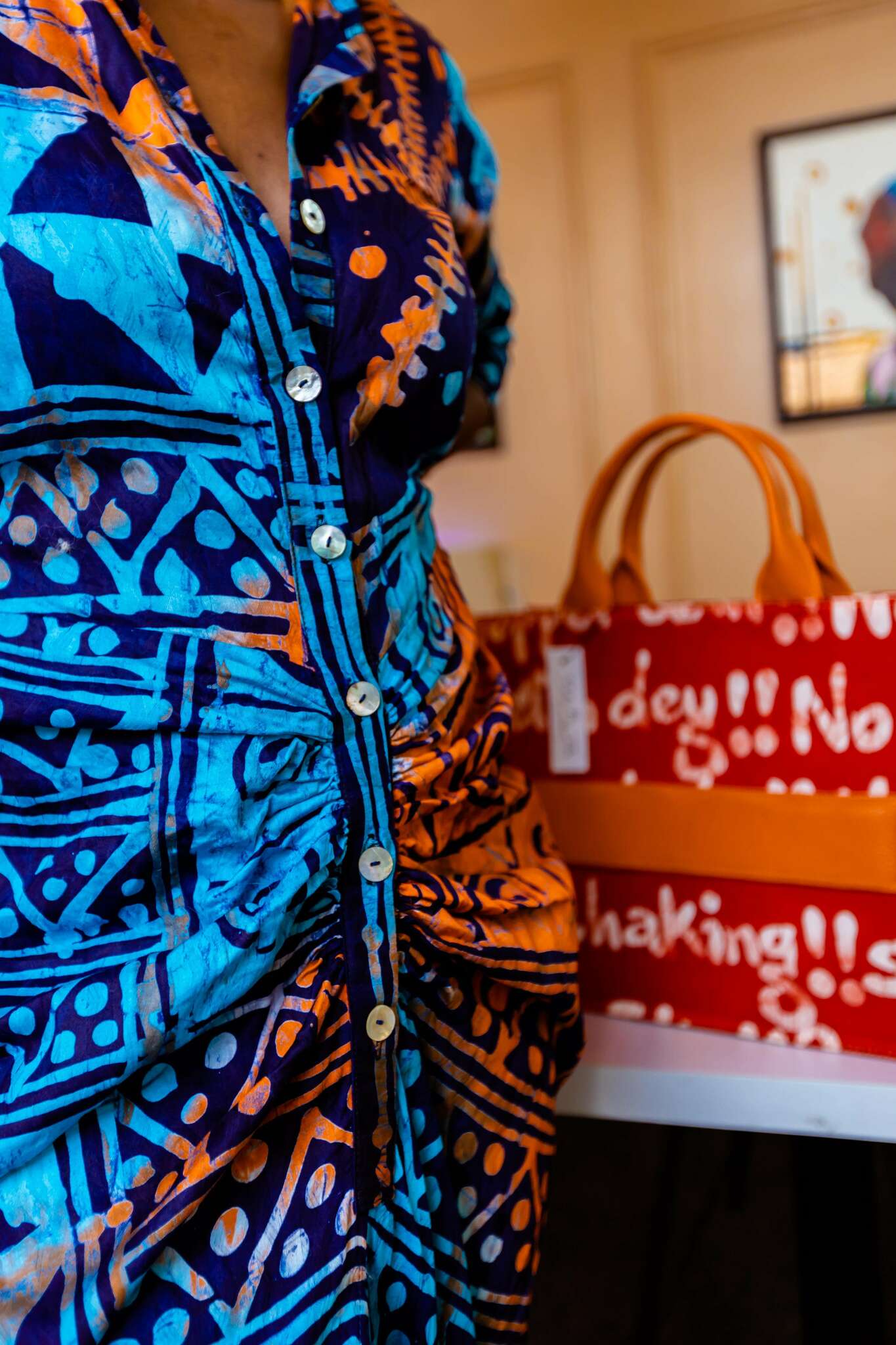 THE MELIA KULTURE KAFTAN (TURQUOISE)