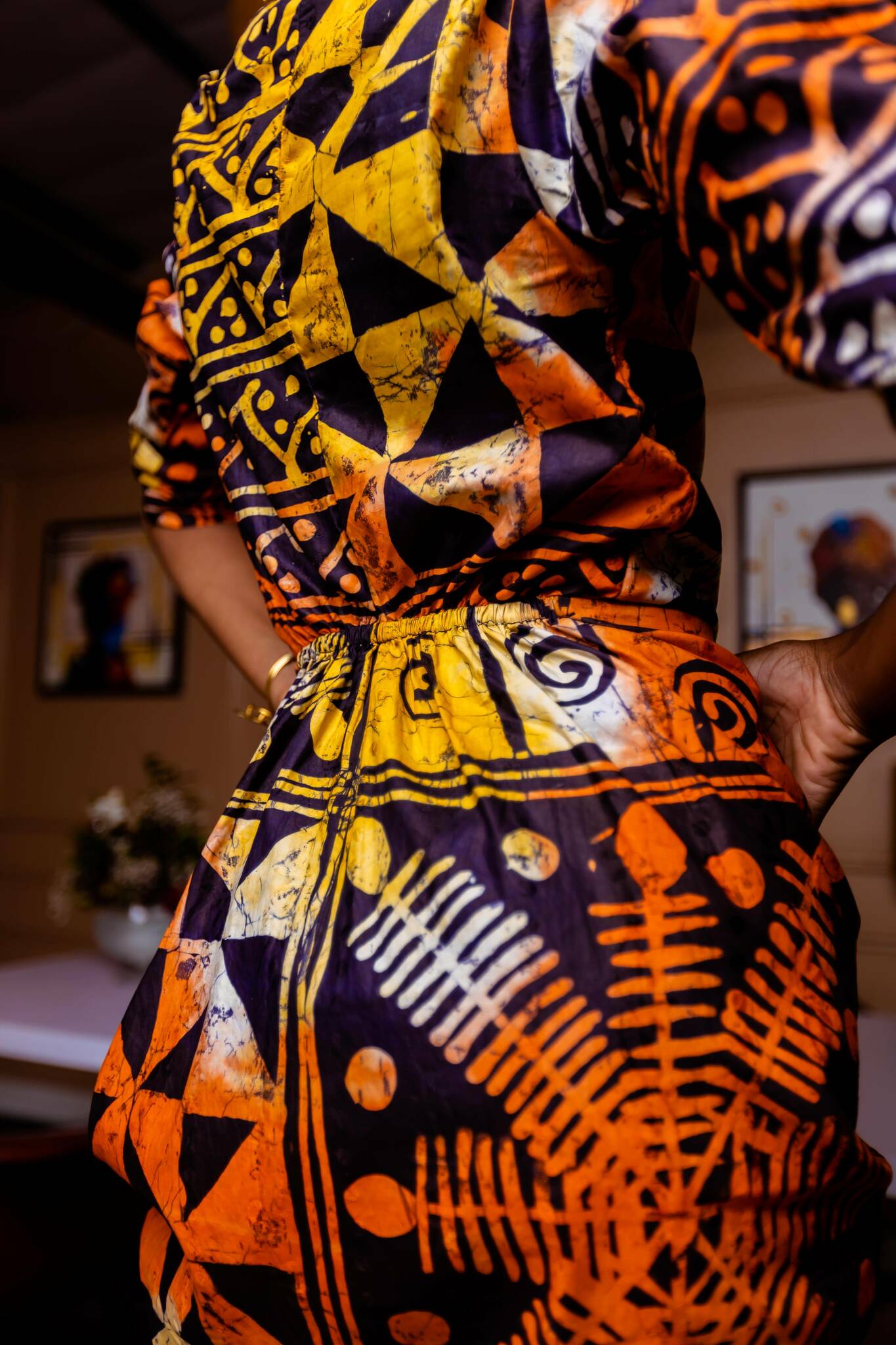 THE MELIA KULTURE KAFTAN (YELLOW)