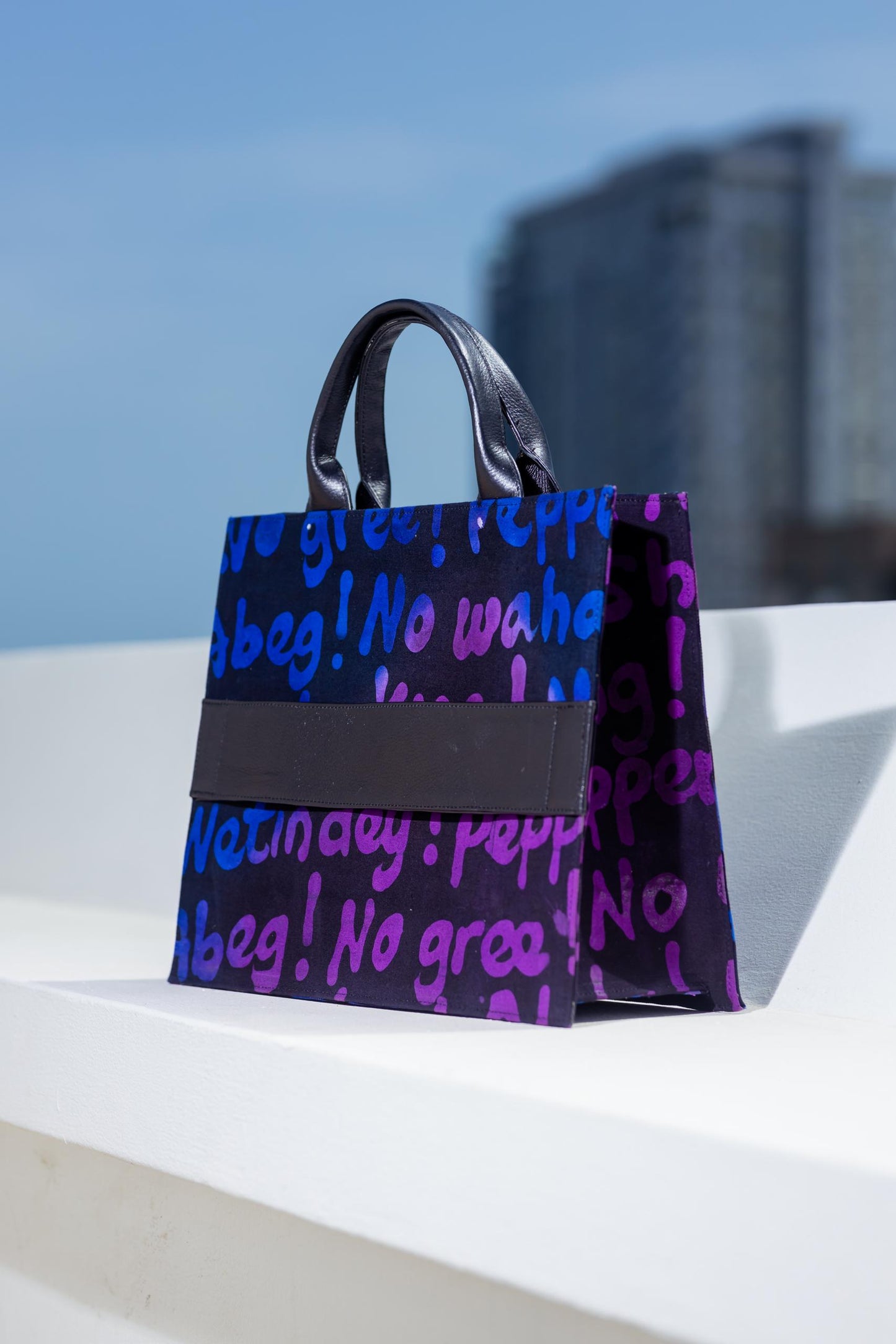 ADUNNI TOTE (Word Print)