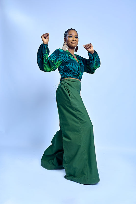 ASAKE PANTS (GREEN)