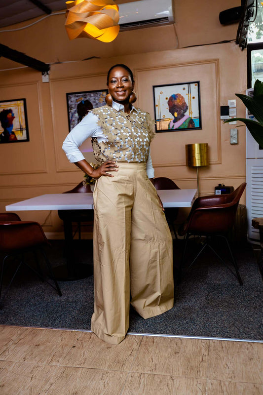 ASAKE PANTS (TAN)